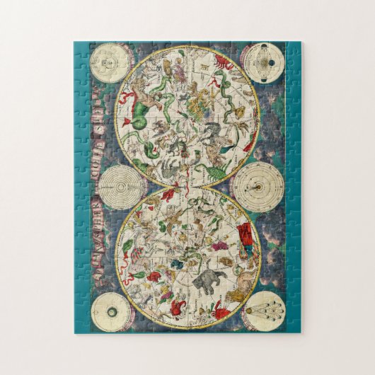 CELESTIEKE MAP puzzel (Verticaal)