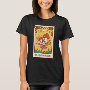 Celestiel esthetisch Triple Moon Wicca Witchy Taro T-shirt