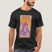 Celestiel esthetisch Triple Moon Wicca Witchy Taro T-shirt (Voorkant)