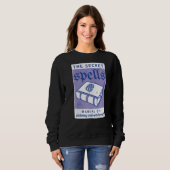 Celestiel esthetisch Triple Moon Wicca Witchy Taro Trui (Voorkant volledig)