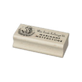 Celestijnzeemeerminlezer Ex Libris-stempel Rubberstempel (Stempel)