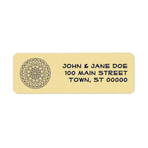 Celestile Day Return Address Label
