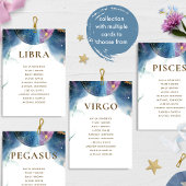 Celestile Seating Plan Card met gastnaam