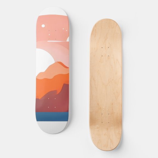 Celestipulse Persoonlijk Skateboard (Voorkant)