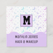 CELESTISCHE HALLOWEEN VIERKANTE VISITEKAARTJE (Voorkant)