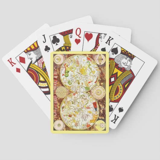 CELESTISCHE KAART-kaarten Speelkaarten (Achterkant)