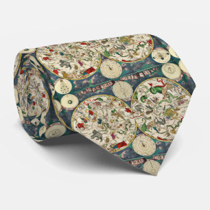 CELESTISCHE KAART STROPDAS