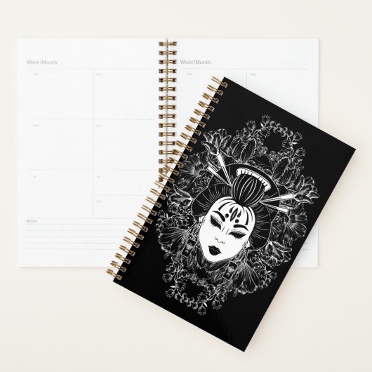 CELESTISCHE MYSTISCHE JAPANESE GEISHA SPIRIT OP ZW PLANNER (Display)
