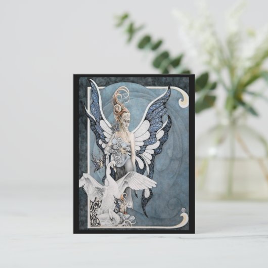 Celestite Faery Briefkaart (Staand voorkant)