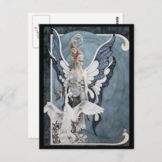 Celestite Faery Briefkaart (Voorkant / Achterkant)