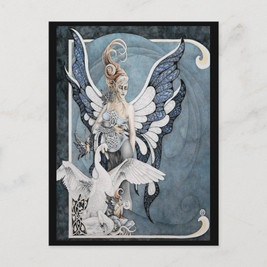 Celestite Faery Briefkaart (Voorkant)