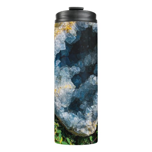 Celestite Geode Thermal Tumbler Thermosbeker (Voorkant)