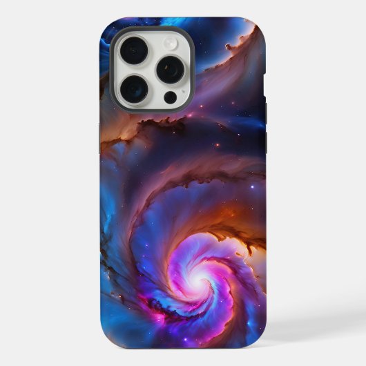 "Celestium" - Nebula en sterrenstelsels iPhone Hoesje (Achterkant)