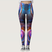"Celestium" - Nebula en sterrenstelsels Leggings (Voorkant)