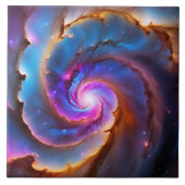 "Celestium" - Nebula en sterrenstelsels Tegeltje (Voorkant)