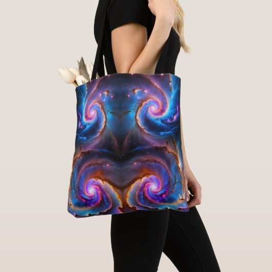 "Celestium" - Nebula en sterrenstelsels Tote Bag (Dichtbij)