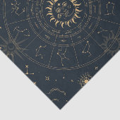 Celestium Sun en maan mystieke elementen Tissue Pa Tissuepapier (Detail)