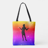 "Celestrial" Schoudertas Tote Bag (Achterkant)