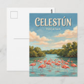 Celestún Mexico Briefkaart (Voorkant / Achterkant)