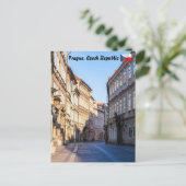 Celetnástraat in de Oude Stad van Praag Briefkaart (Staand voorkant)