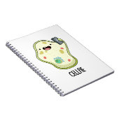 Celfie Grappige Biologie Woordspeling Notitieboek (Rechterzijde)