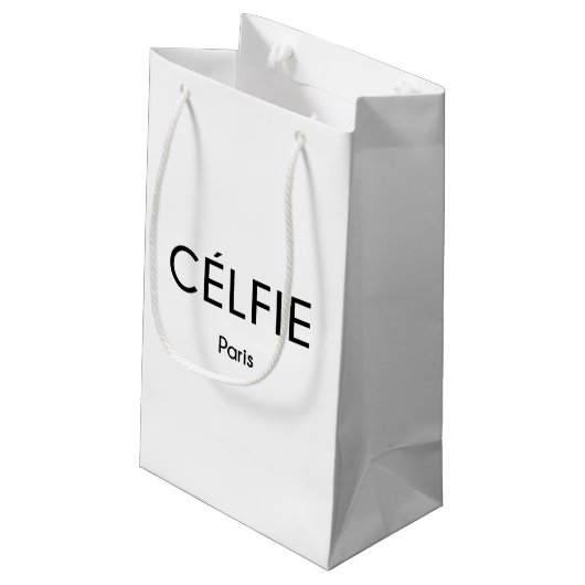 CELFIE Paris Klein Cadeauzakje (Achterkant Gekanteld)