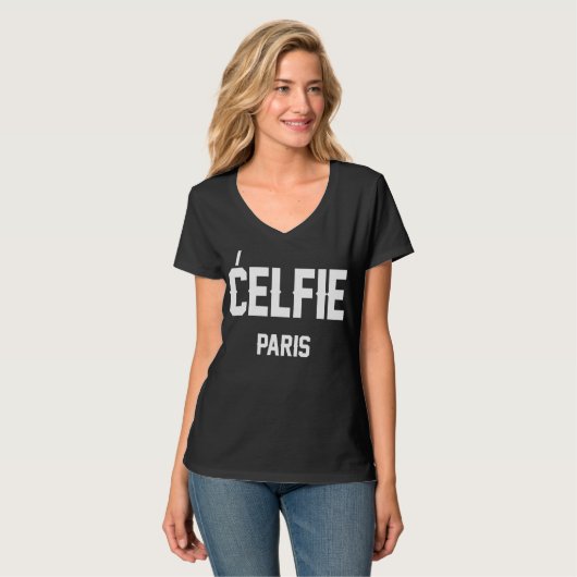 C'elfie Paris T-shirt (Voorkant volledig)
