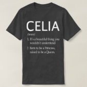 Celia Naam Gift 74 T-shirt (Design voorkant)