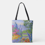 Celia Thaxter Garden op het eiland Shoals Canvas t Tote Bag (Achterkant)
