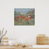 Celia Thaxter's Garden, Shoals-eilanden, Maine Poster (Keuken)