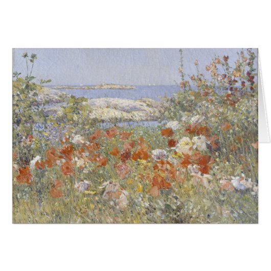 Celia Thaxter's Garden van Frederick Childe Hassam (Voorkant Horizontaal)