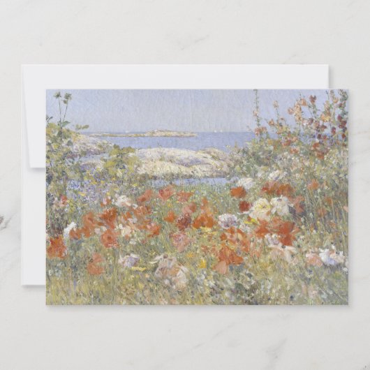 Celia Thaxter's Garden van Frederick Childe Hassam (Voorkant)