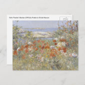 Celia Thaxter's Garden van Frederick Childe Hassam Briefkaart (Voorkant / Achterkant)