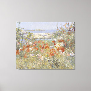 Celia Thaxter's Garden van Frederick Childe Hassam Canvas Afdruk