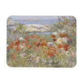 Celia Thaxter's Garden van Frederick Childe Hassam Magneet (Horizontaal)