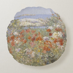 Celia Thaxter's Garden van Frederick Childe Hassam Rond Kussen