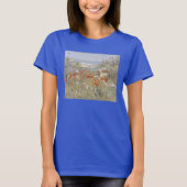 Celia Thaxter's Garden van Frederick Childe Hassam T-shirt (Voorkant)