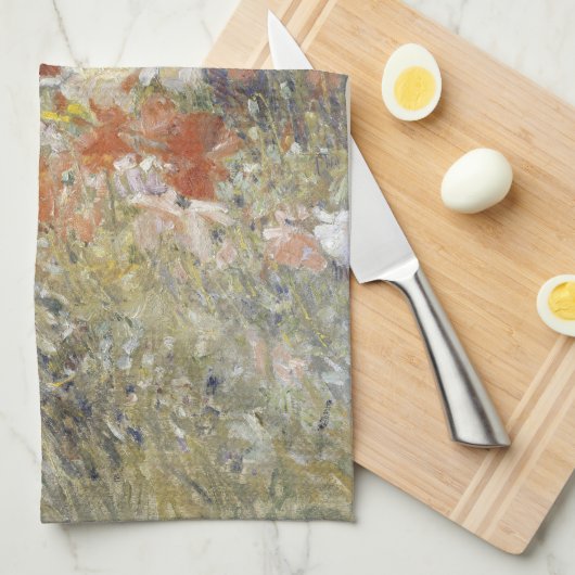 Celia Thaxter's Garden van Frederick Childe Hassam Theedoek (Quarter Fold)