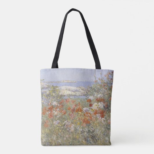 Celia Thaxter's Garden van Frederick Childe Hassam Tote Bag (Achterkant)