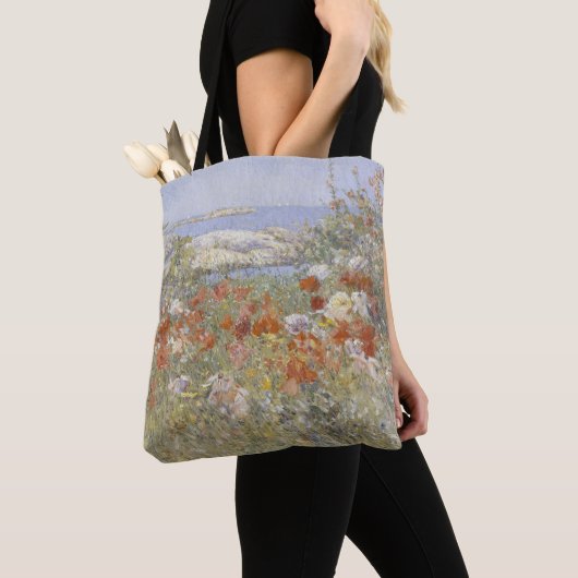 Celia Thaxter's Garden van Frederick Childe Hassam Tote Bag (Dichtbij)