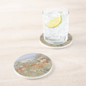 Celia Thaxter's Garden van Frederick Childe Hassam Zandsteen Onderzetter (Zijkant)