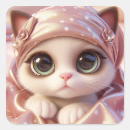 "Celia" Vierkante Sticker