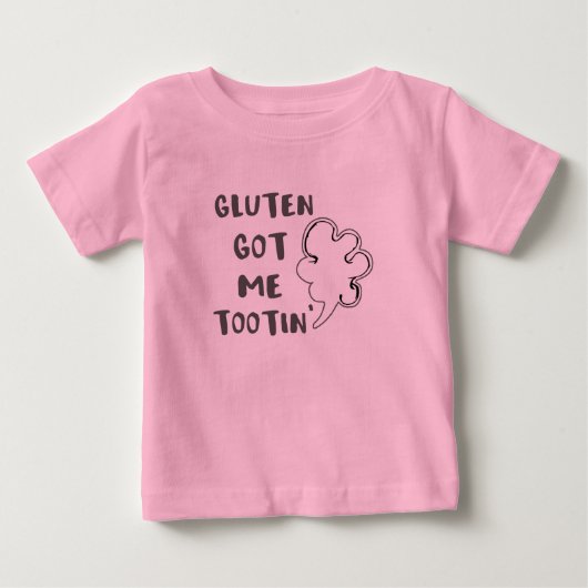 Celiac Awareness Gluten heeft me Tootin (Voorkant)