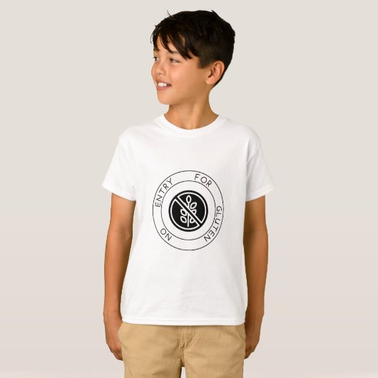 Celiac awareness T-shirt (Voorkant volledig)