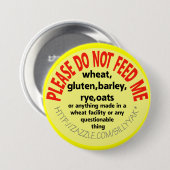 Celiac Button (Voorkant /achterkant)