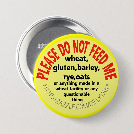 Celiac Button (Voorkant /achterkant)