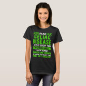 Celiac Disease Awareness Month Disease Ribbon T-shirt (Voorkant volledig)