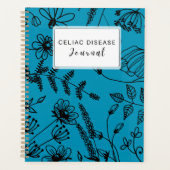 Celiac Disease Monthly Journal - Blue Planner (Voorkant)