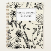 Celiac Disease Monthly Journal - Soft Yellow Planner (Voorkant)