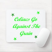 Celiacs gaan tegen de graan muismat (Met muis)